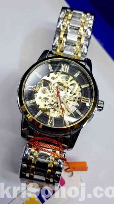 ★SKMEI Wrist Watch For Men Golden